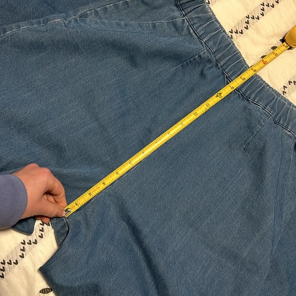 Micaela Greg Barrel Pant Mid-blue - Picture 5 of 7